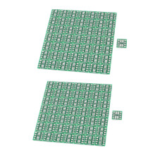 100 Pieces SOP8 SSOP8 TSSOP8 SMD A DIP8 Adaptateur 0.65 / 1.27mm Carte PCB