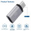 Convenient 8Pin to Type C Converters Adapter for Home and Office Use 6
