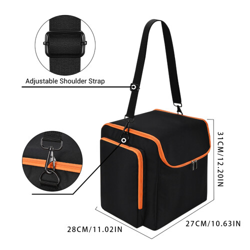 Speaker Bag With Soft Lining And Long Shoulder Strap For Essential Case 1
