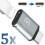 Convenient 8Pin to Type C Converters Adapter for Home and Office Use 8