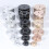 Aluminum Feet Pad Shock Absorbing Vibration Proof Pad for Auditory Silver 40X15mm 9