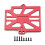 RC Car Upgrade Electronic Speed Controller Fixed  Kit for   MAXX  TRUCK RC Car Accessories Red 1