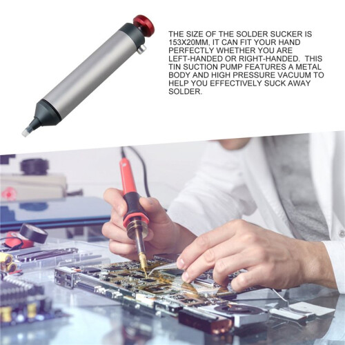 Desoldering Pump Picker SS-02 Professional Soldering Tool Desoldering Pump Picker Removal Tool