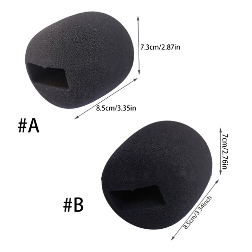 Noise Suppression Mic Windshield Case for Various Lavalier Mic Models rhode sponge 1