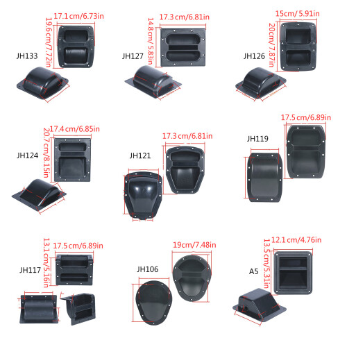 Thickened Plastic Speakers Carry Handle for Large Sound Systems Accessories JH124 2