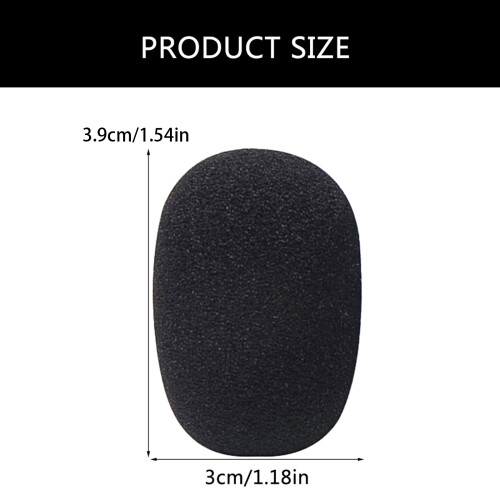 Windscreen Mic Foam for V2/V2 X Replacement Windshield Foam Cover 5 1