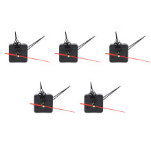 5X Pieces Modernes de Rechange de Reparation de Mouvement de Mecanisme D'Horloge de Mur de Quartz