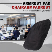2 pieces Ensemble coussin d'accoudoir de chaise de mousse de memoire ergonomique, repos confortable Chaise de Repos pour les coudes et les avant-bras