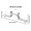 ABS Drones Holder easy installs Drones Bracket Accurate Drones Position for Trac 3
