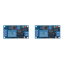 2X 12V VerzöGerung Relais VerzöGerung Einschalt- / Aus Schalten Schalter Modul mit Timer