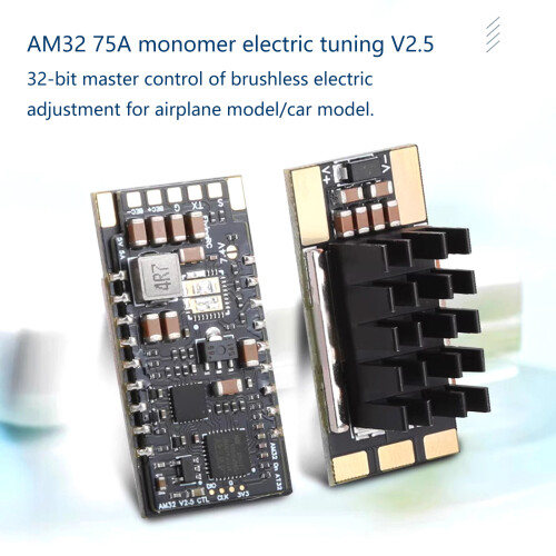 AM32 ESC V2.5 Brushless Controller 85A Transient Current 6V-30V for Drones No BEC 1