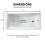 Bathroom Single Ended 1700x700mm Square Bath Side End Panel Acrylic White Modern 6