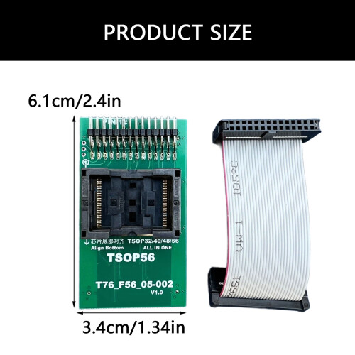 TSOP32/40/48/56 Adapter for T76 Programmers with 28 Pin Cable Accessories 2