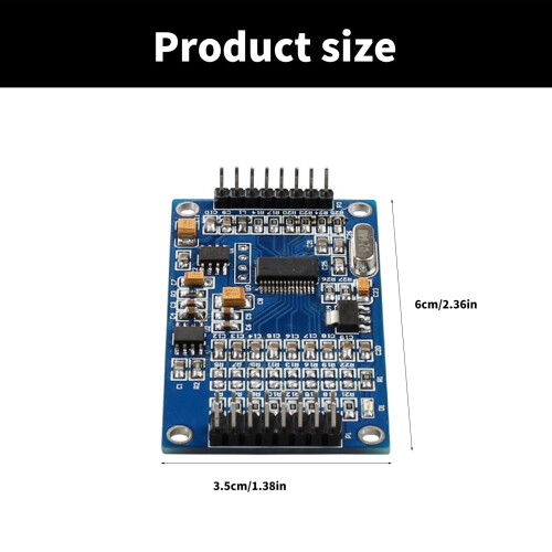 Advanced 24Bit ADS1256 ADC Module Featuring ADS1256 Chip for Precise Analog 2
