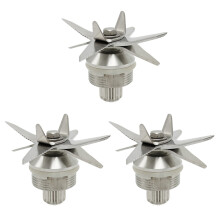 3X 767 Lames de Glace de Presse-Agrumes En Acier Inoxydable MéLangeur 8 Couteaux de Lame Couteau pour Machine Universelle 2L