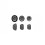 2pcs Acoustics Silicone Eartips for Buds 3Pro,Ear Plug Stay Put Design Earplug white small 5
