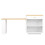(White, MDF) Extendable Bar Table 122.5-195.5x70x93.8cm White 15