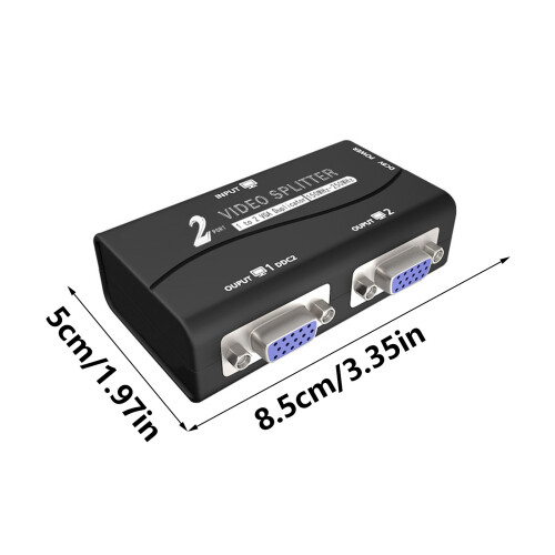 VGA Connection Splitter VGA Splitter For Office Multimedia Screen Duplication 1