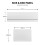 Bathroom Single Ended 1700x700mm Square Bath Side End Panel Acrylic White Modern 7