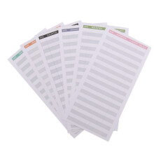 60 Pieces Expense Tracker Sheets Budget Trackers Paper Fit Budget Envelopes Banknote Envelope Budget for Personal