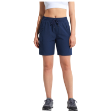 Cargo Shorts Damen Sport Trekking Training Leicht Dunkelblau 6 Taschen XXL — damskie spodenki cargo, damen sportshorts