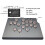 Leverless Controller Arcade Stick with Light Function Arcade Stick gray keycaps 3
