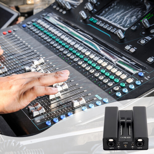 Studio Sound Isolators Noise Filter with Control for Improve Sound Clear 2