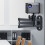 Projector Wall Mount Holder Ceiling Stand with 1/4" Screw Size Heavy Load Three arms 80cm 4