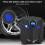 Portable Air Compressor Electric Car Pump Automatic Tire 22 cylinders Digital display 8
