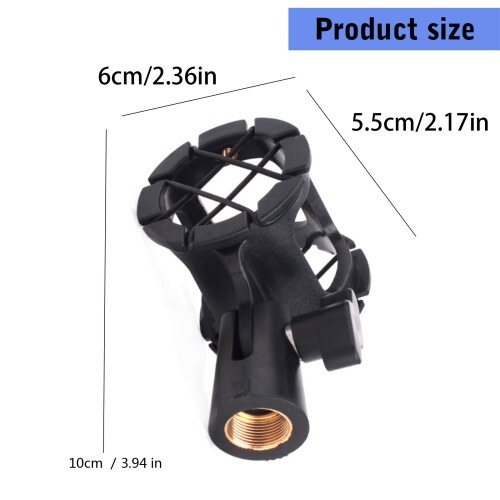 Small Handheld Microphone Shock Mount Camera Universal Microphone Suspension 1
