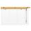 (White, MDF) 2-Drawer Sideboard with Snack Rack 12