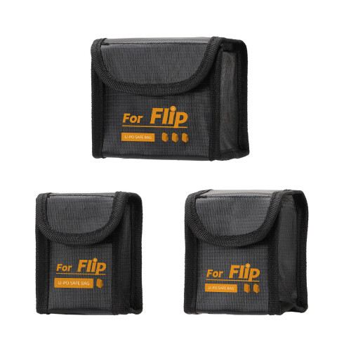 Protective Fireproof Pouch Explosionproof Bag For Enthusiasts Photographers 2 pack 1