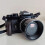 Wood Handle Camera Quick Release Plate Handle  for FM2 Photography Studio Black 4