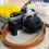 Wood Handle Camera Quick Release Plate Handle  for FM2 Photography Studio Black 7
