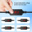 USB C to DC5521 5.5x2 Adapter Cable with 8 Interchangeable Tips for PD5 20V adjustable c 7