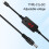 USB C to DC5521 5.5x2 Adapter Cable with 8 Interchangeable Tips for PD5 20V adjustable c 9