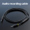 3.5mm to 3.5mm Headphone Cable Pair Recording Line Bidirectional Easy Normal version 9