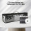 Media Storage Case Clear PVC Zippered Disc Storage Bag with Handle for Game 7