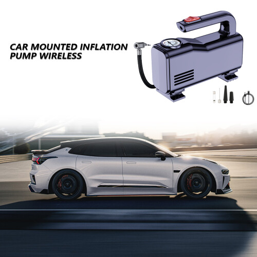 Tire Inflator with Flashlight Car Air Compressor for Rechargeable model Digital display 2