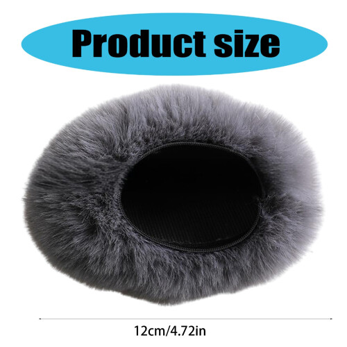Microphone Windshield Windscreen for Professional Auditory Capture Easy Installs 1