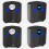 Portable Air Compressor Electric Car Pump Automatic Tire 22 cylinders Digital display 2