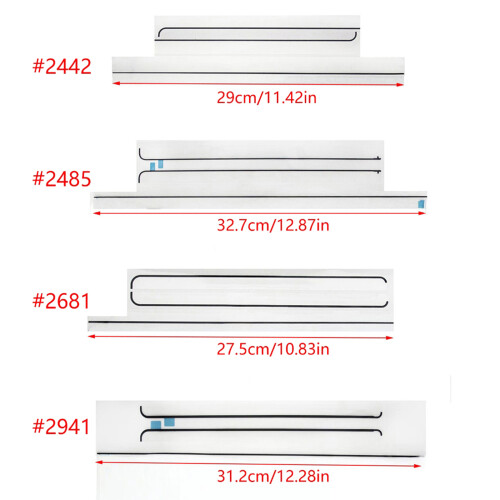 LCD Adhesive Strips Double Sided for Notebook A2442/A2485/A2681/A2941 Screen  A2442 1