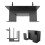 Wall Mount Stand 2 Layer Metal Wall Shelf for Laptops and Tablets 4