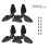 4Pcs Quick Releasing Propellers Replacement Low Noise Propeller For Drones Blue 4