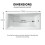 Bathroom Single Ended 1700x750 Square Bath Front End Panel Acrylic White Modern 5