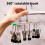 Darkroom Film Negative Drying Frame Foldable Hanger Windproof Hanging Rack 5