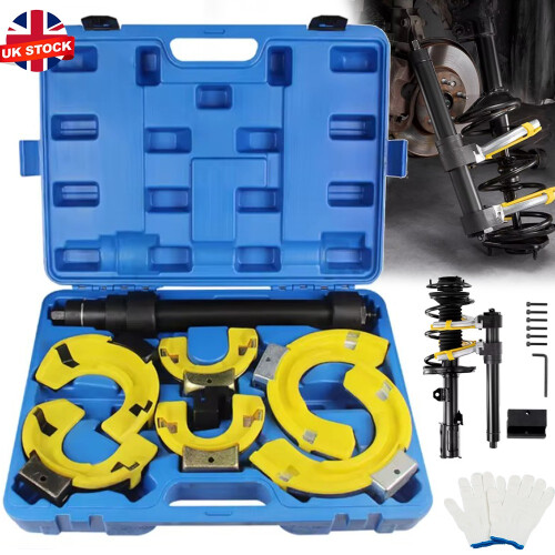 4500kg Coil Spring Strut Compressor Clamp Shock Absorber Suspension 3 Pcs Tool