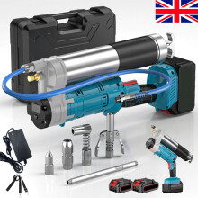 2-in-1 Grease Gun High-Efficiency 5.3 oz/min 12000 PSI Electric Grease Gun Kit