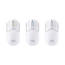 HyperX Pulsefire Haste 2 Mini Wireless Gaming Mouse (White) - For Gamers With