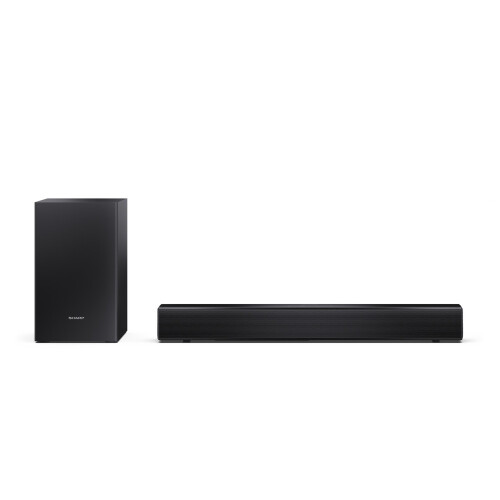 Sharp SHARP 2.1 Soundbar HT-SBW121K Subwoofer 6 Preset Equaliser Bluethoth with Remote